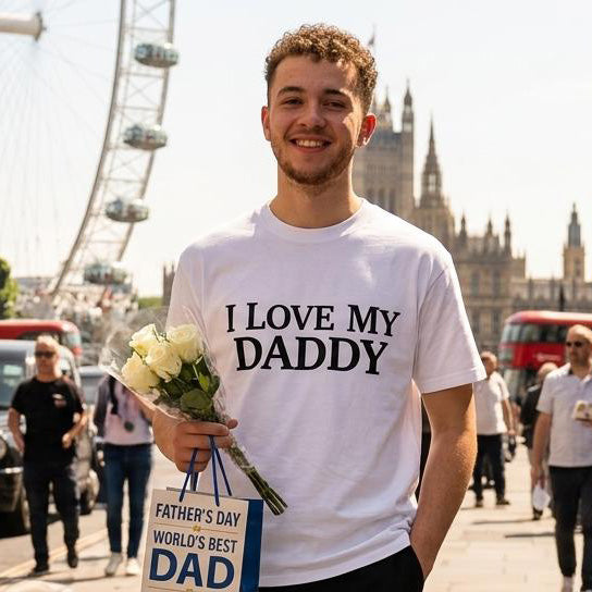 "I Love My Daddy" Adults Short sleeve Unisex t-shirt