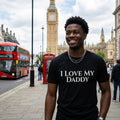 "I Love My Daddy" Adults Short sleeve Unisex t-shirt