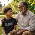 "I Love My Grandad" Children's Short sleeve Unisex T-shirt