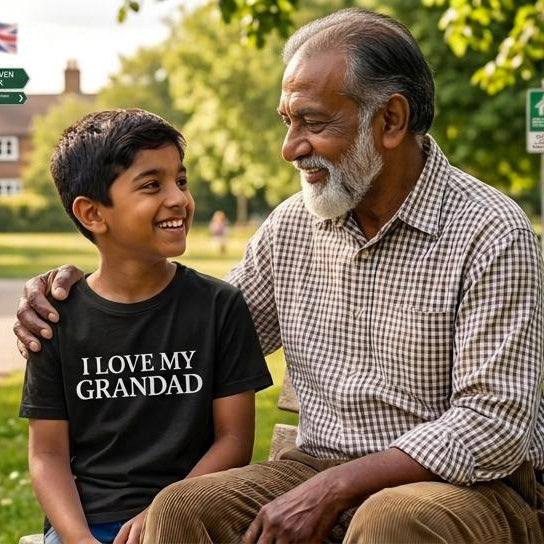 "I Love My Grandad" Children's Short sleeve Unisex T-shirt
